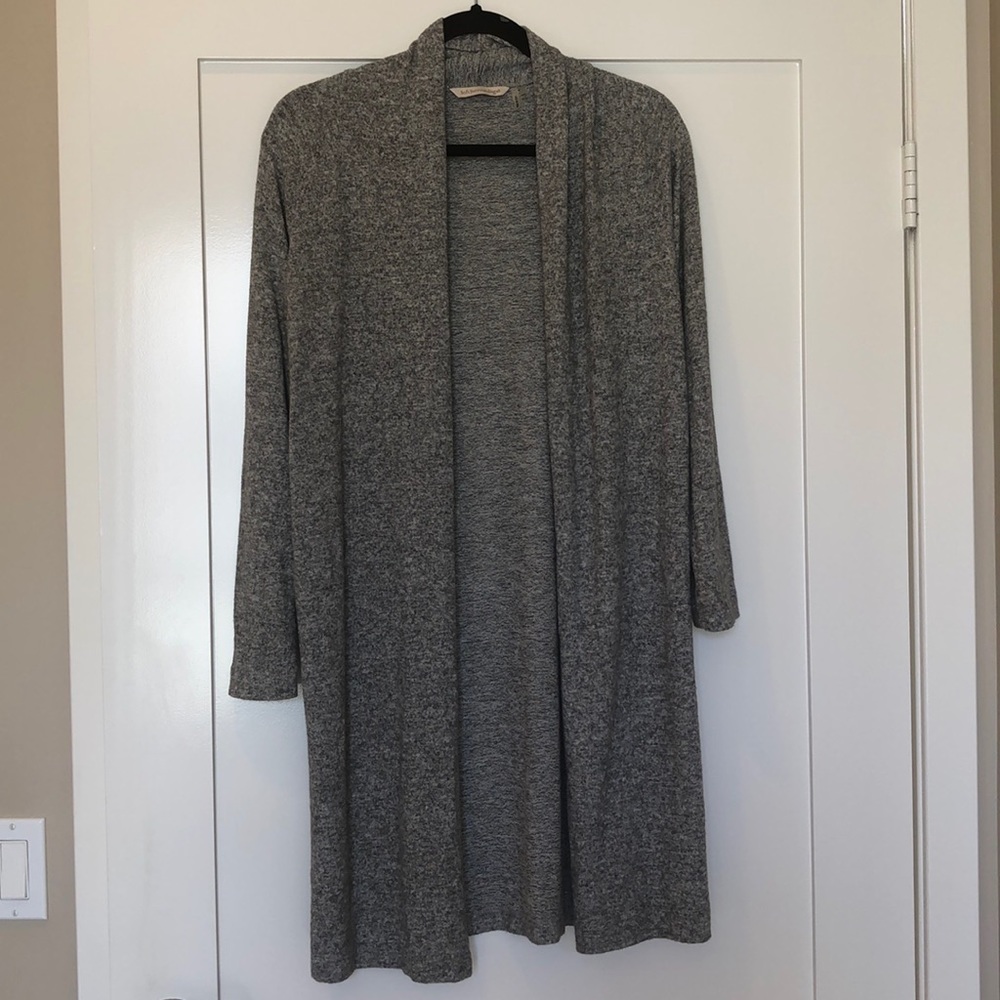 Soft Surroundings Grey Gray Cardigan Size XS